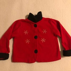 Christmas Beluga New York Girls jacket size 5Tgood